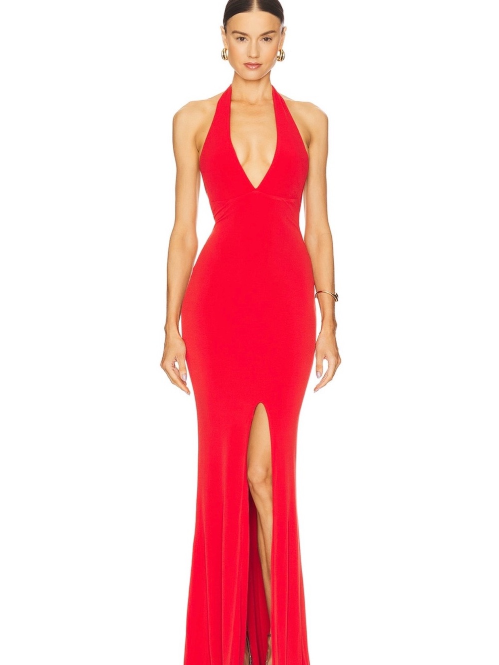 Nookie illegal halter dress red in XS.